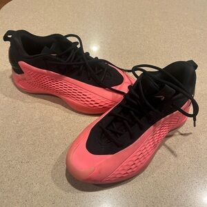 Anthony Edwards Adidas Black and Coral basketball Sneakers